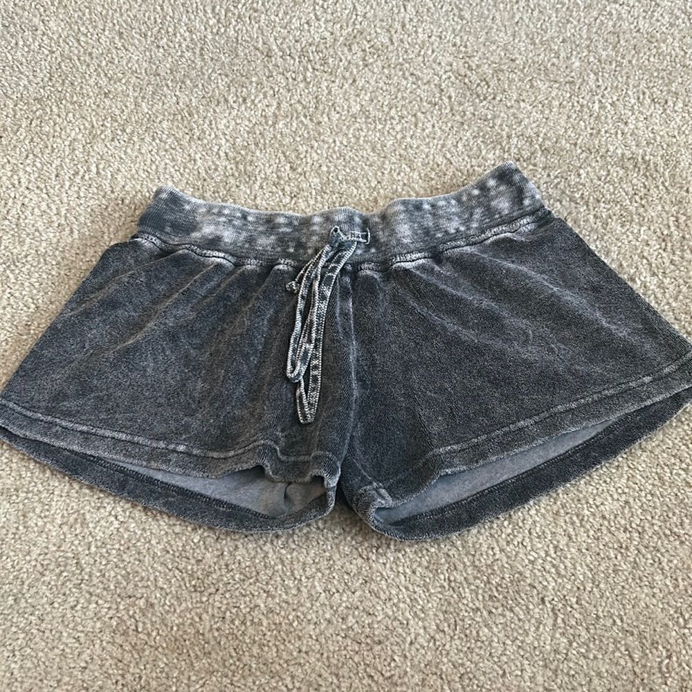 Hard Tail Dark Gray Terry Shorts, Size Large (Y12)